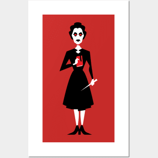 Femmes of Fright - Grandmother! Posters and Art